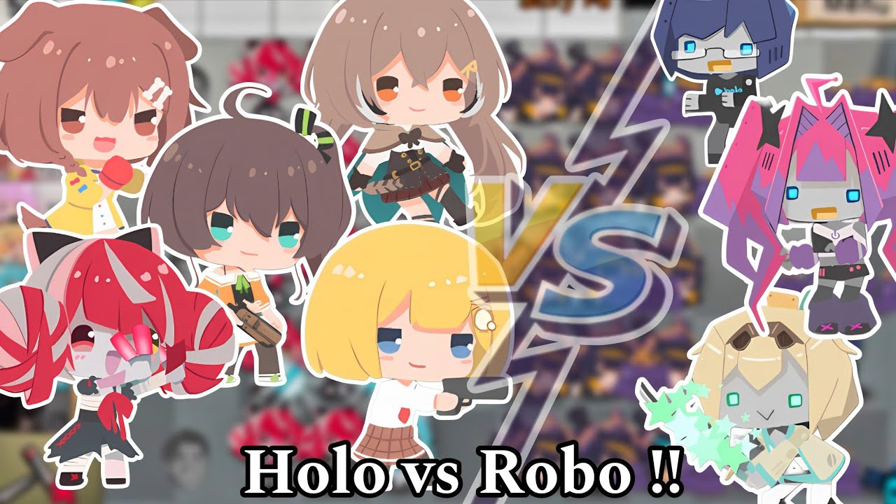 Holo vs Robo: Khi các Vtuber đối đầu với Robot !! 