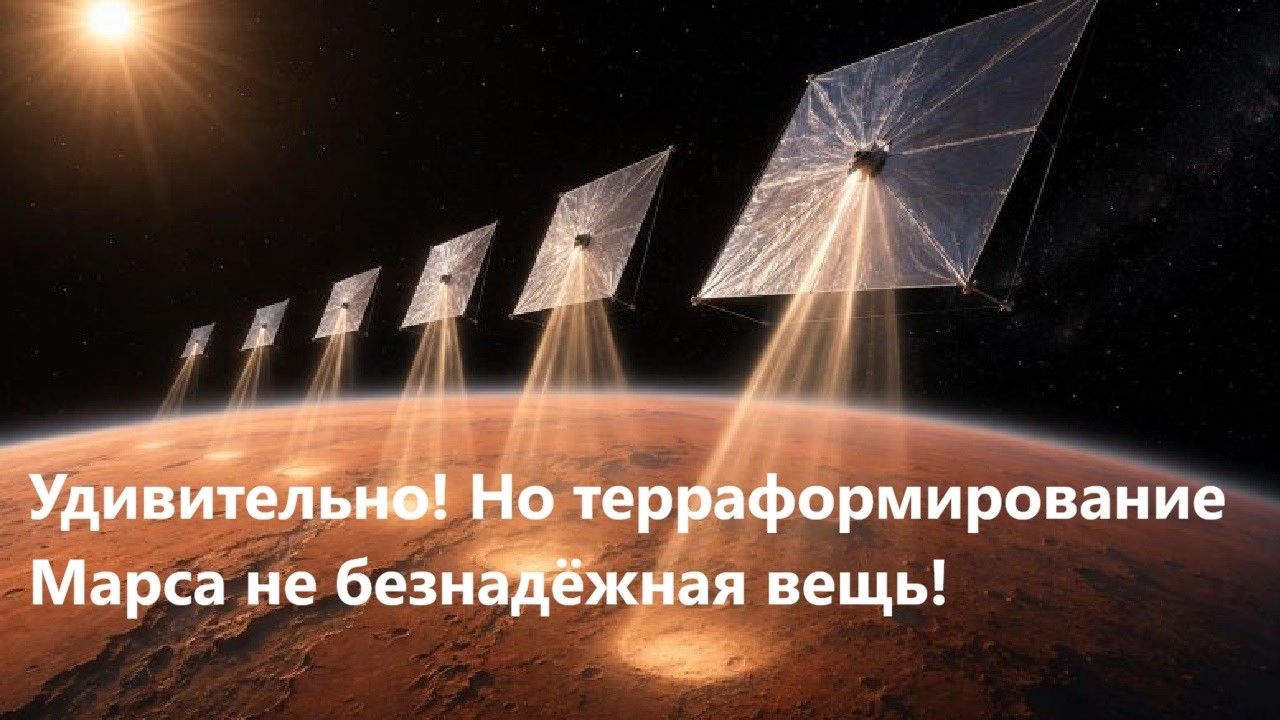 Surprisingly! Terraforming Mars is not a lost cause!