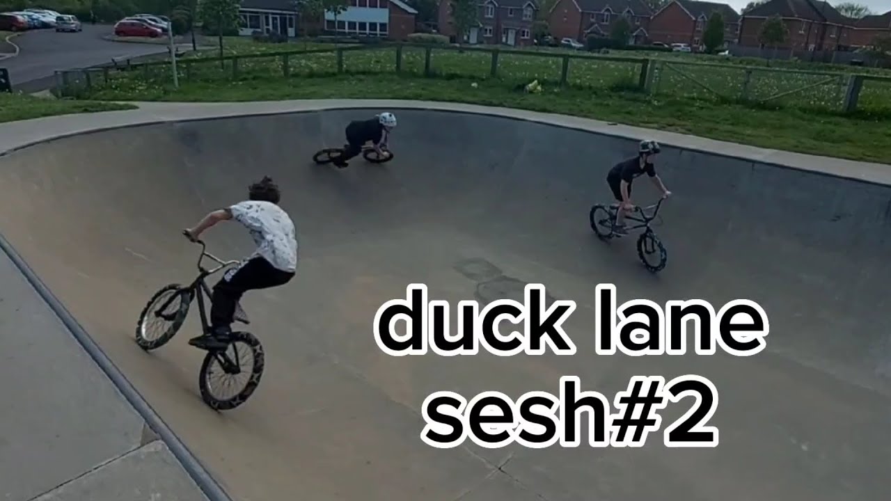 duck lane session #2 (6 bmxers)