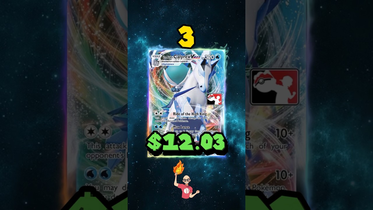 Top 10 ICE RIDER Calyrex Pokemon cards 👀 #shorts #pokemoncards #tcgpokemon #calyrex #ice #rider