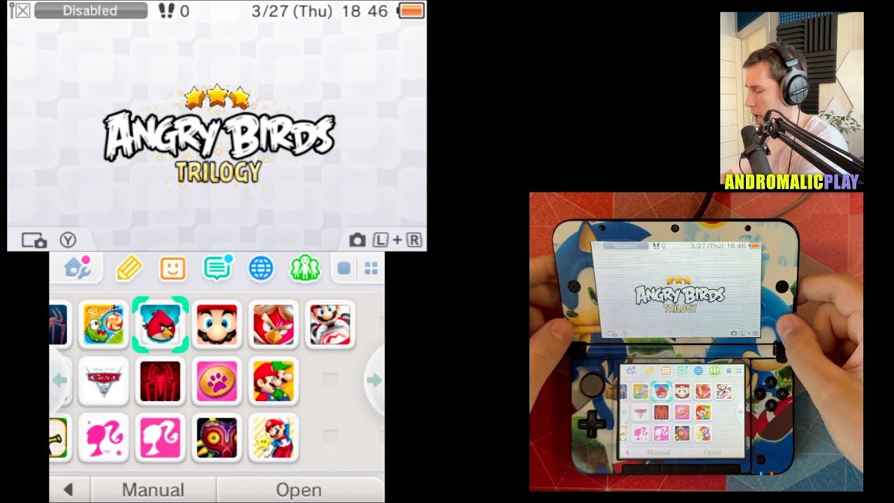 Angry Birds Trilogy - Nintendo 3DS - Game Review - Gameplay & Walkthrough