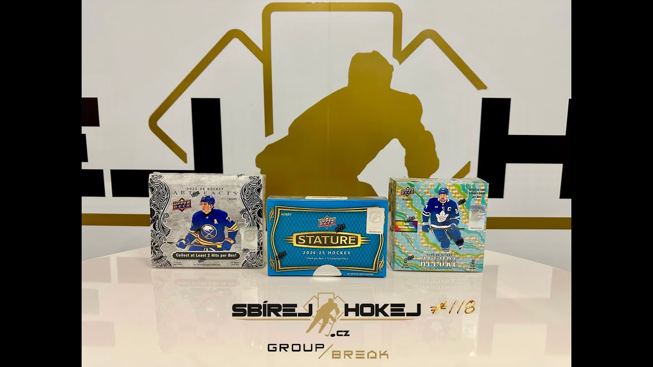 GROUP BREAK #118 TEAM BUY 3 BOX MIX živě na SbirejhokejCZ