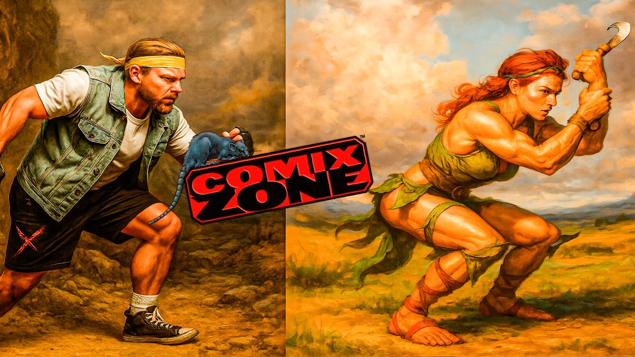 Comix Zone │ Characters make real