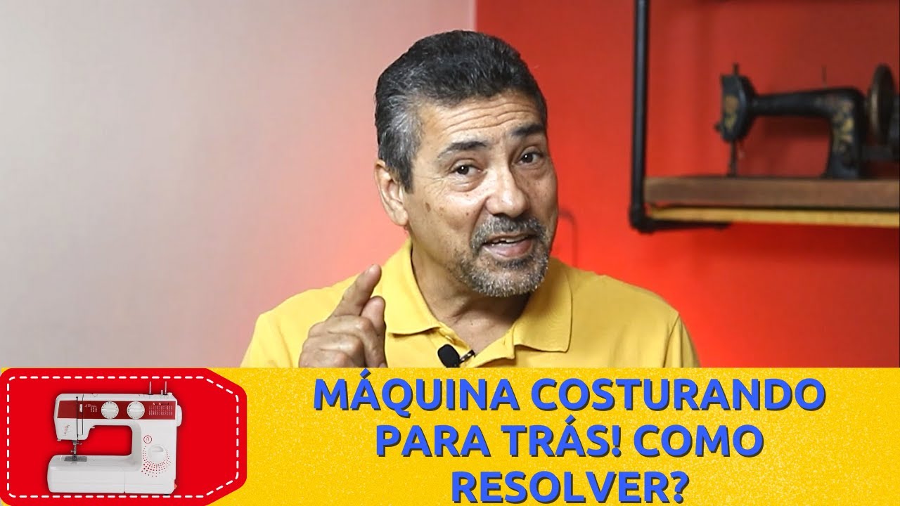 MÁQUINA DE COSTURA DOMÉSTICA COSTURANDO PARA TRÁS | Sun Especial