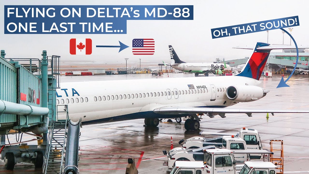 TRIPREPORT | Delta (ECONOMY) | McDonnell Douglas MD-88 | Toronto Pearson - Atlanta