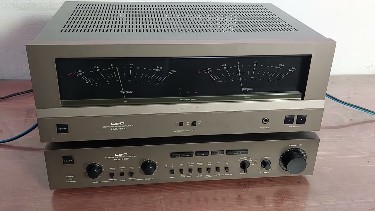 Усилитель Lo-D HMA-8500 + пред HCA-8000