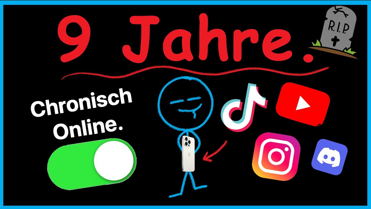 Gib mir 5 Minuten, Ich gebe dir 9 Jahre deines Lebens zurück.