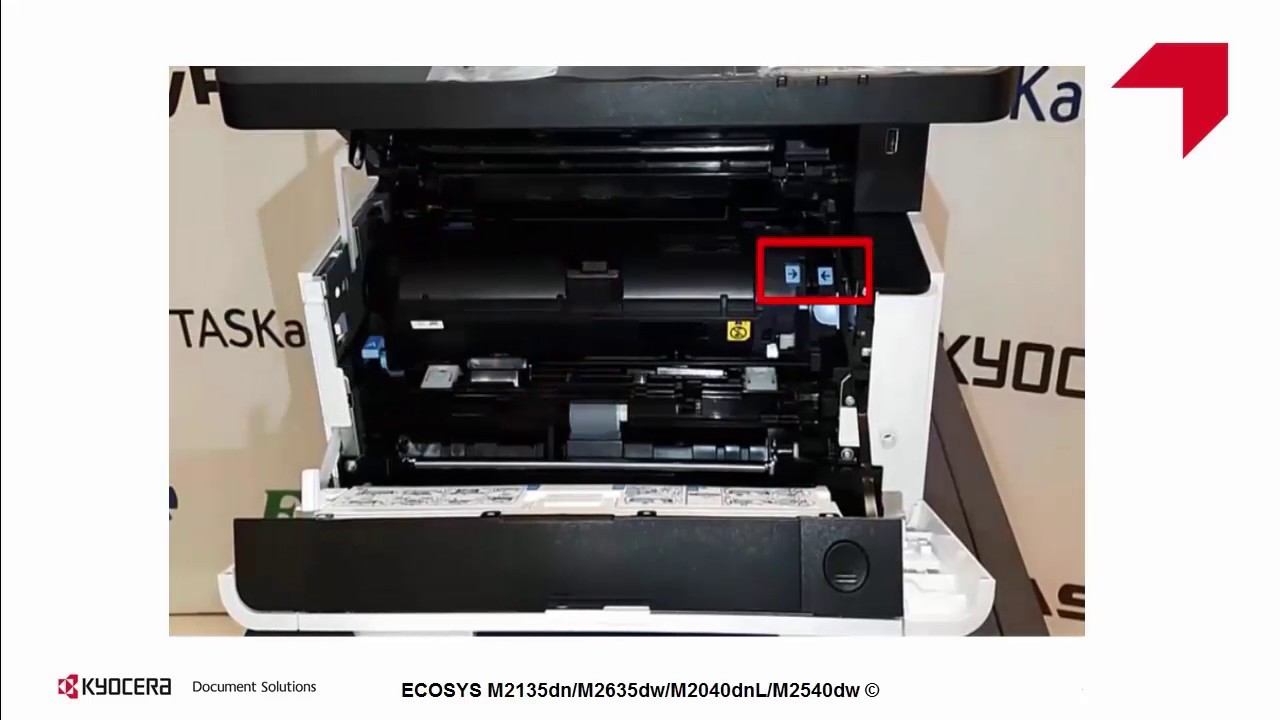 ECOSYS M2040dnL Series Instalación
