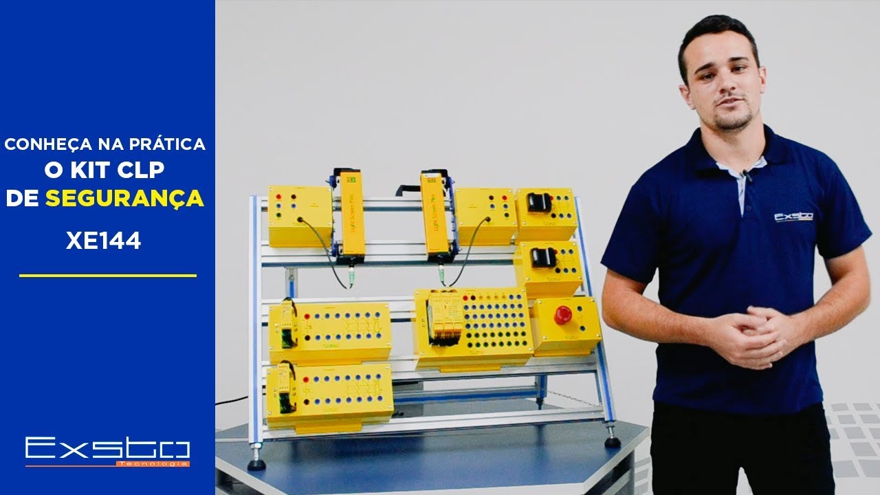 Conheça na Prática o Kit CLP DE SEGURANÇA XE144 – Exsto Tecnologia