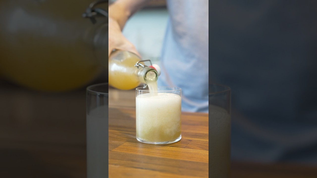 Soda naturel de kiwi maison (fermenté) 🥝🥰