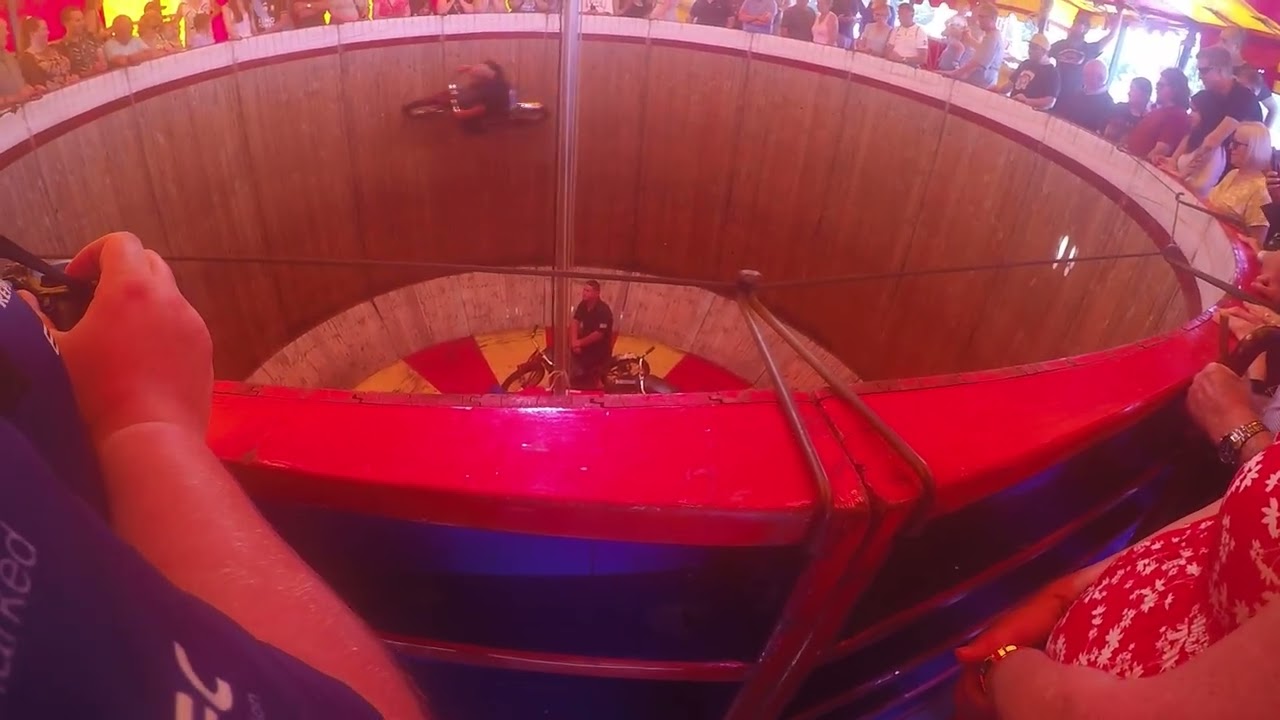 Belvoir Castle Steam Rally. Wall Of Death. First Time for me. 25 8 25