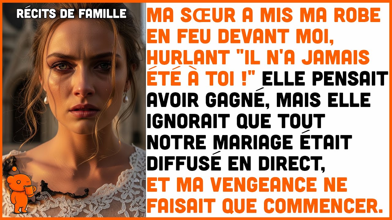 Ma propre sœur a brû.lé ma robe de mariée quelques minutes avant la cérémonie pour voler mon fiancé.