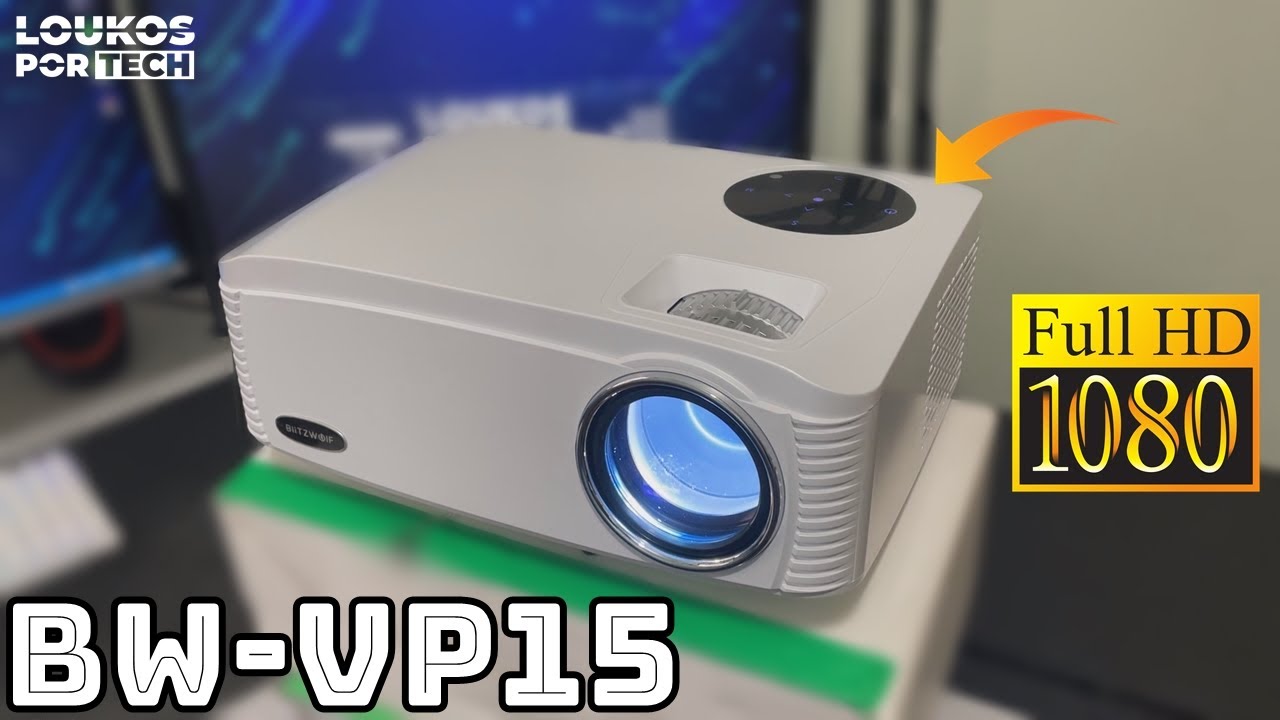CHEGOU MEU BW-VP15 😍 - MELHOR PROJETOR FULL HD CUSTO BENEFICIO 2022
