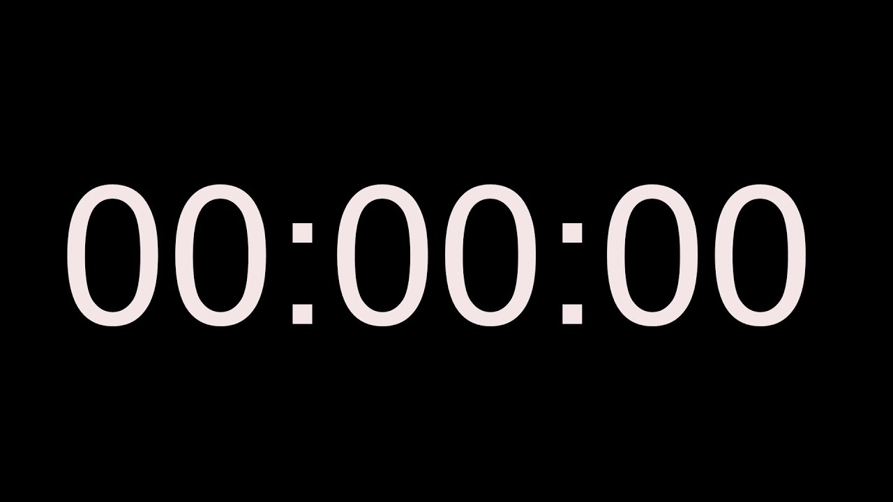 3시간 무음 스톱워치 3 hour stopwatch silent