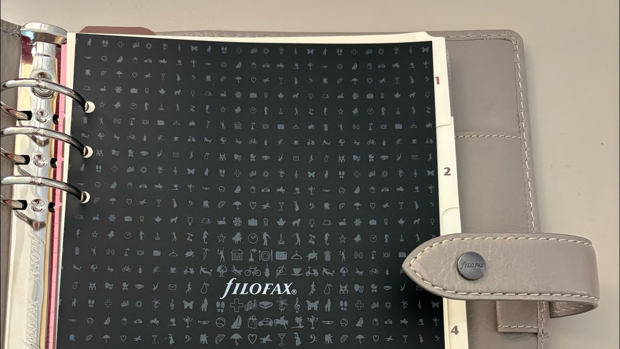 Filofax Planner A5 Rings Malden Stone/Gris Taupe Unboxing