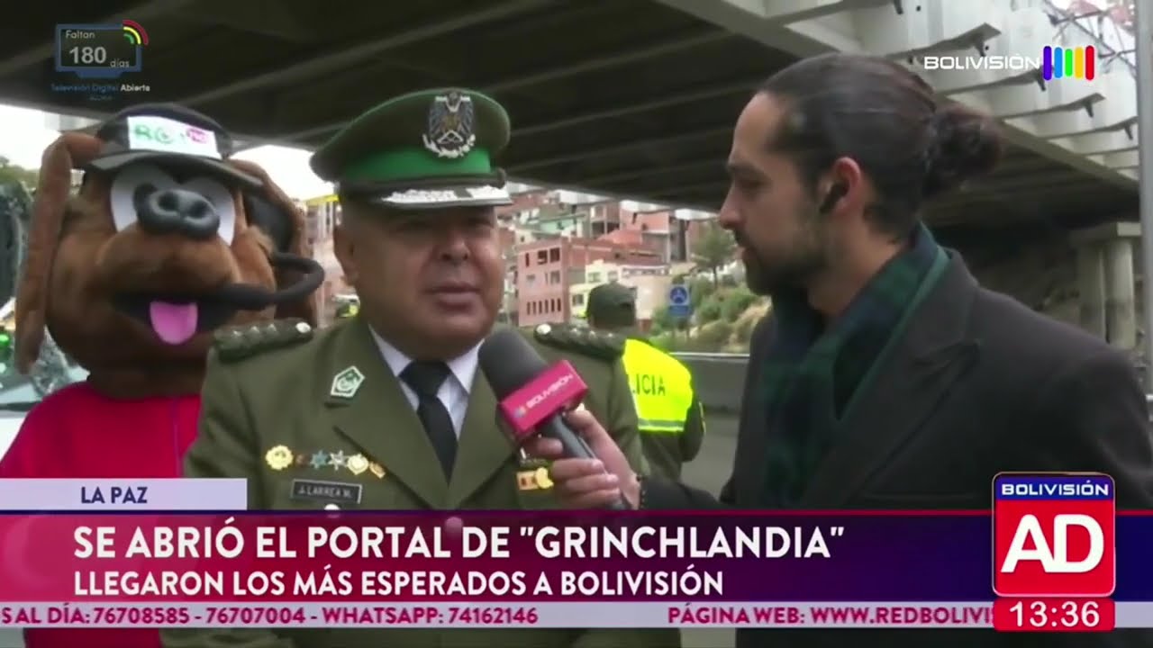 Se abri&oacute; el portal de Grinchlandia en Bolivisi&oacute;n