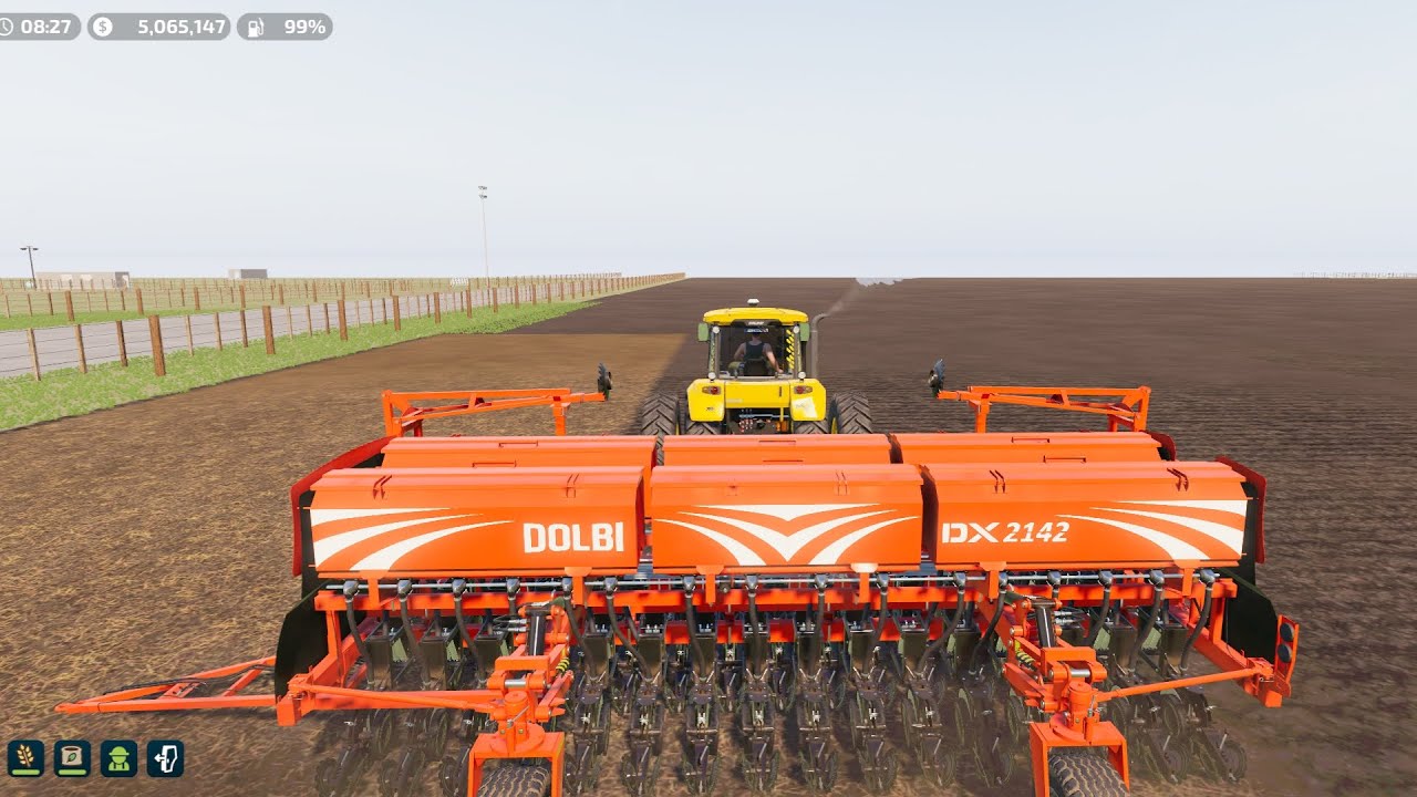 FS23 probando el pauny Brioso 2215ie y la Dolbi DX 2142