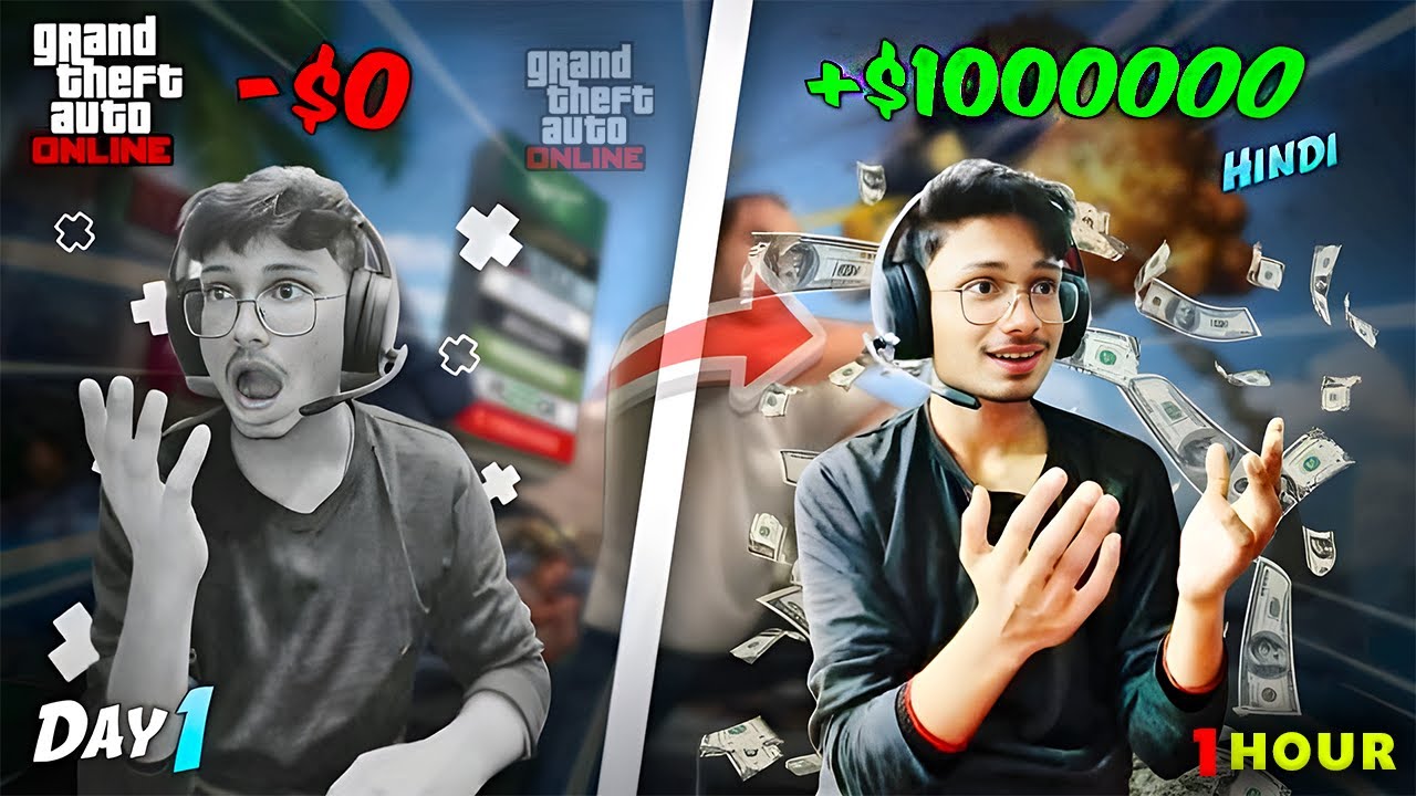 How to Make MILLIONS as a LEVEL 1 in GTA 5 Online in Just 1 HOURS (Solo Money Guide)