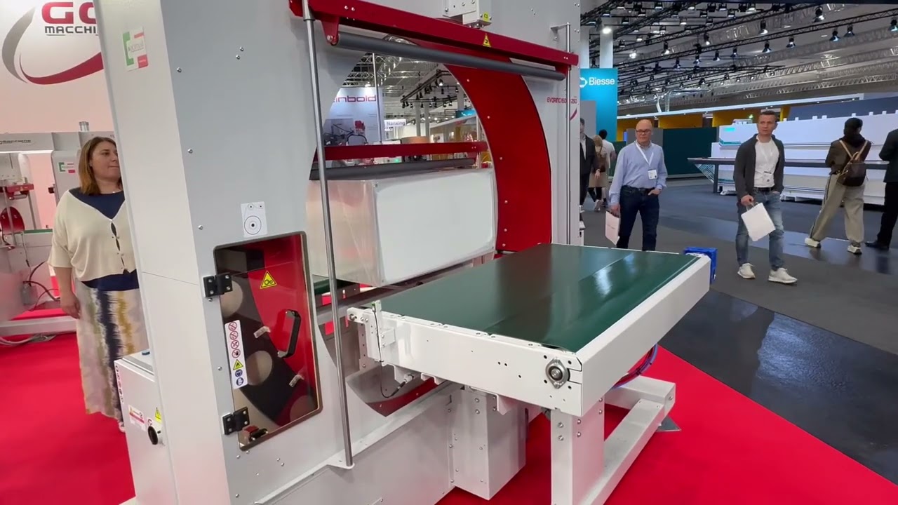Automatic Wrapping Machine | EVORING 1600 A | GG Macchine | WS Woodmachinery 🇬🇧