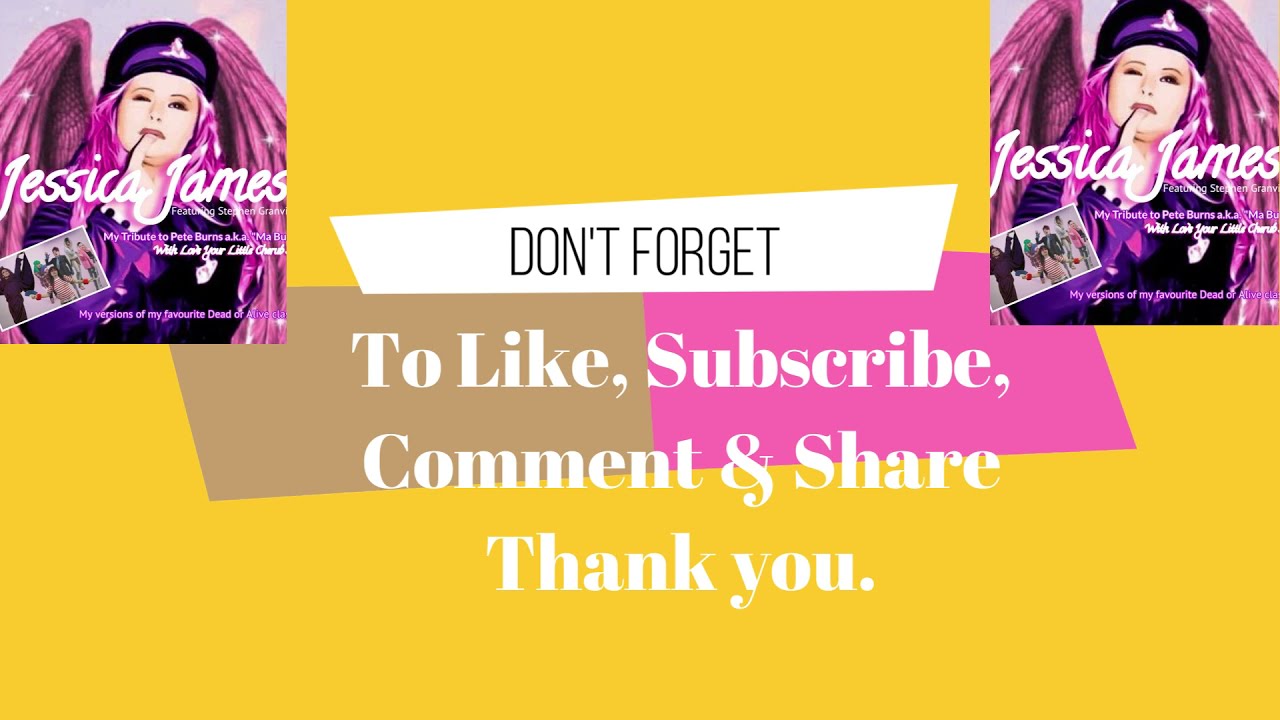 Dead Or Alive - In Too Deep - Cover by Jessica James (Radio Edit lyric video)