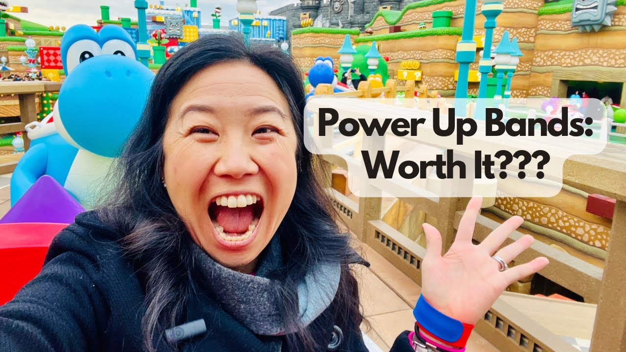 Universal Studios Japan Mario Power Up Band Games
