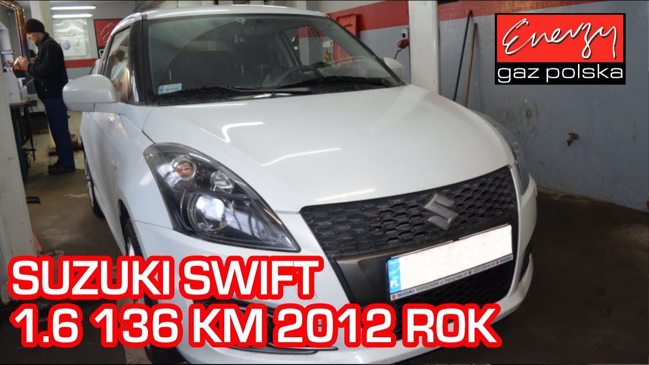 Montaż LPG Suzuki Swift 1.6 136KM 2012r w Energy Gaz Polska na auto gaz BRC SQ 32 OBD