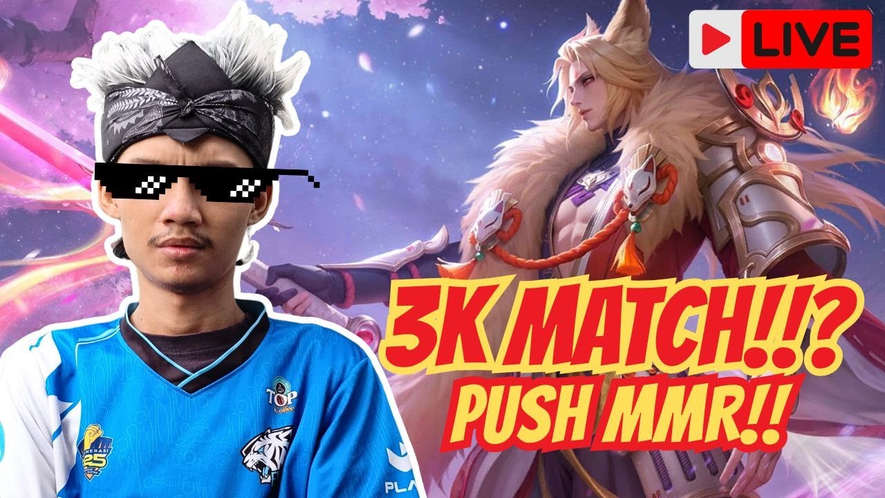 [LIVE]  PUSH MMR LANCELOTTT!! -  MOBILE LEGENDS