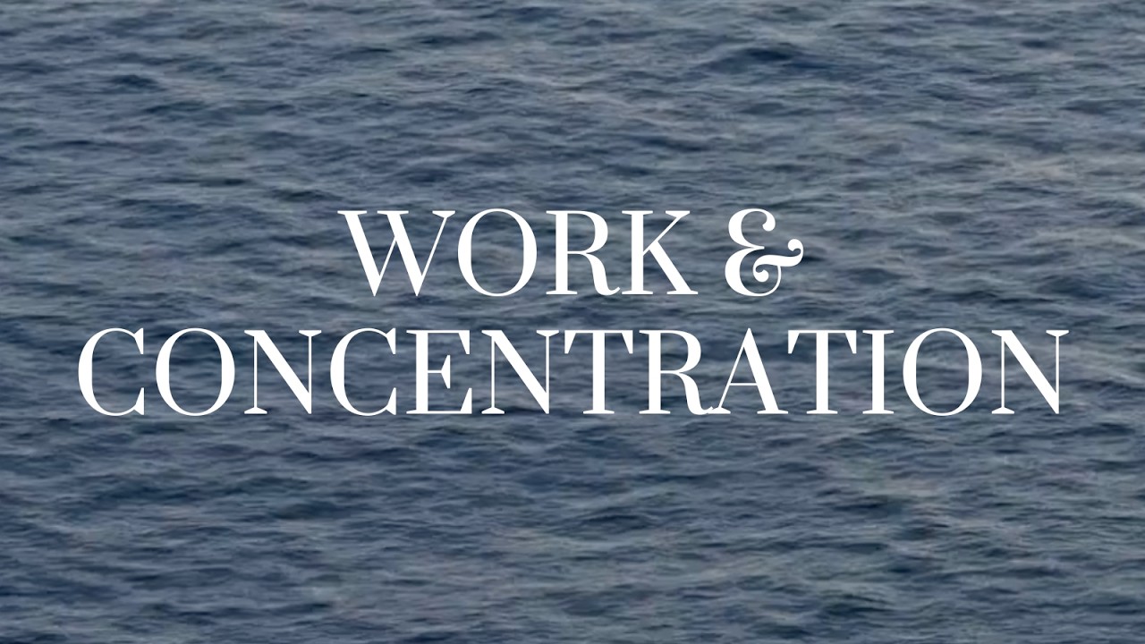 8 Hours Brown Noise | Work & Concentration | Calm Focus Lab