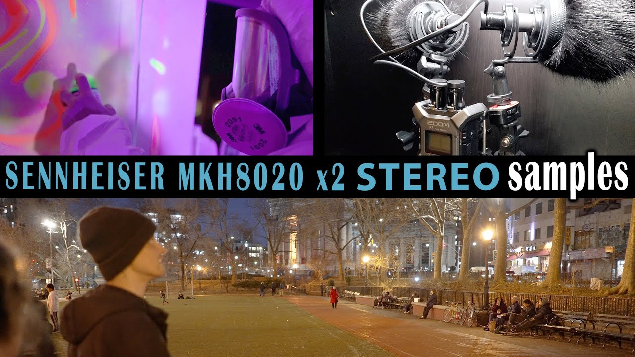 STEREO SOUNDS NYC streets & graffiti shop, Sennheiser mkh8020 (hybrid ORTF-NOS technique + omni mic)