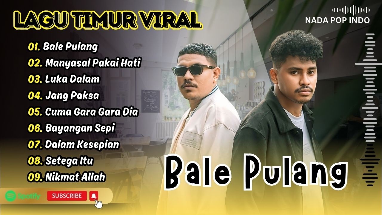 BALE PULANG - Toton Caribo ft Justy Aldrin | MANYASAL PAKAI HATI | LUKA DALAM |LAGU TIMUR TERPOPULER
