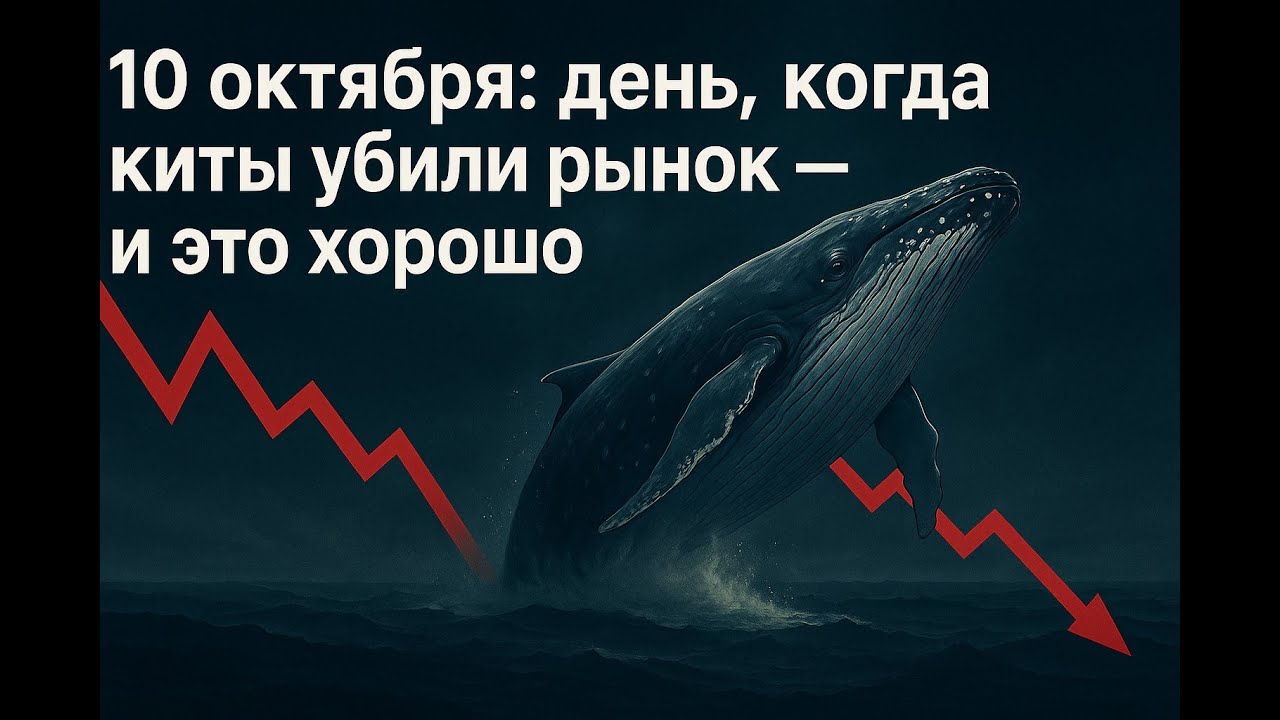 10 октября: день, когда киты убили крипторынок &mdash; и это хорошо.