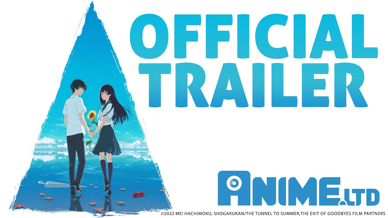 The Tunnel to Summer, The Exit of Goodbyes | OFFICIAL FILM TRAILER 01 | Anime Ltd.