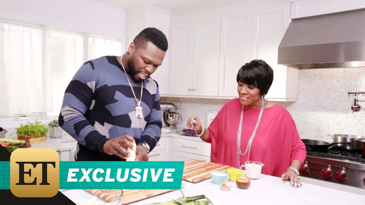 EXCLUSIVE: Watch 50 Cent Try to Cook on Cooking Channel's 'Patti LaBelle's Place'!