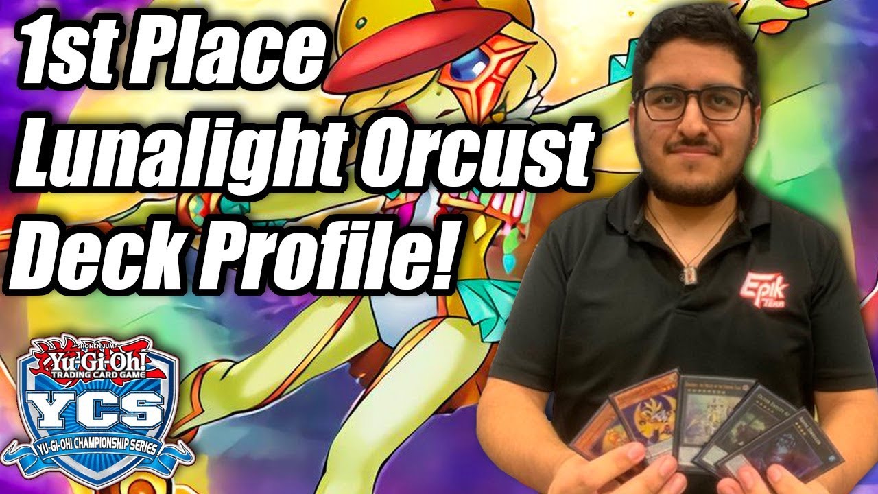 Yu-Gi-Oh! YCS Fort Worth 1st Place Lunalight Orcust Deck Profile! ft. Ramiro Garcia!