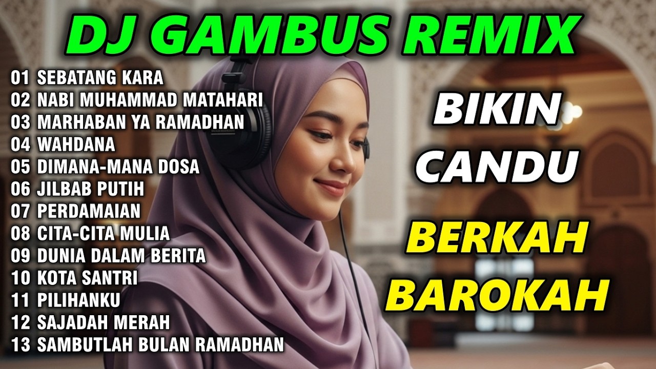 LAGU  RAMADHAN! DJ SHOLAWAT QASIDAH TERBARU 2026 DJ RELIGI SLOW REMIX FULL BASS - SEBATANG KARA