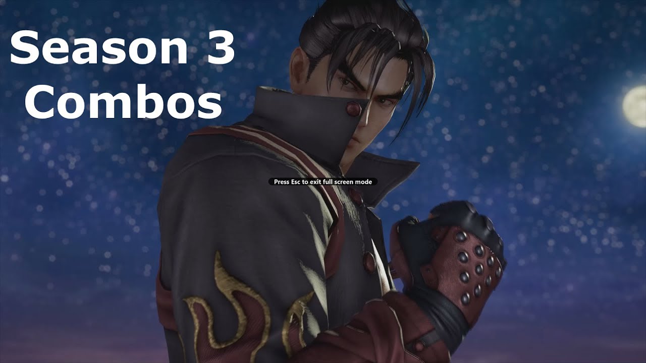 Tekken 7 - Season 3 Jin - Combos, Follow ups and punishers