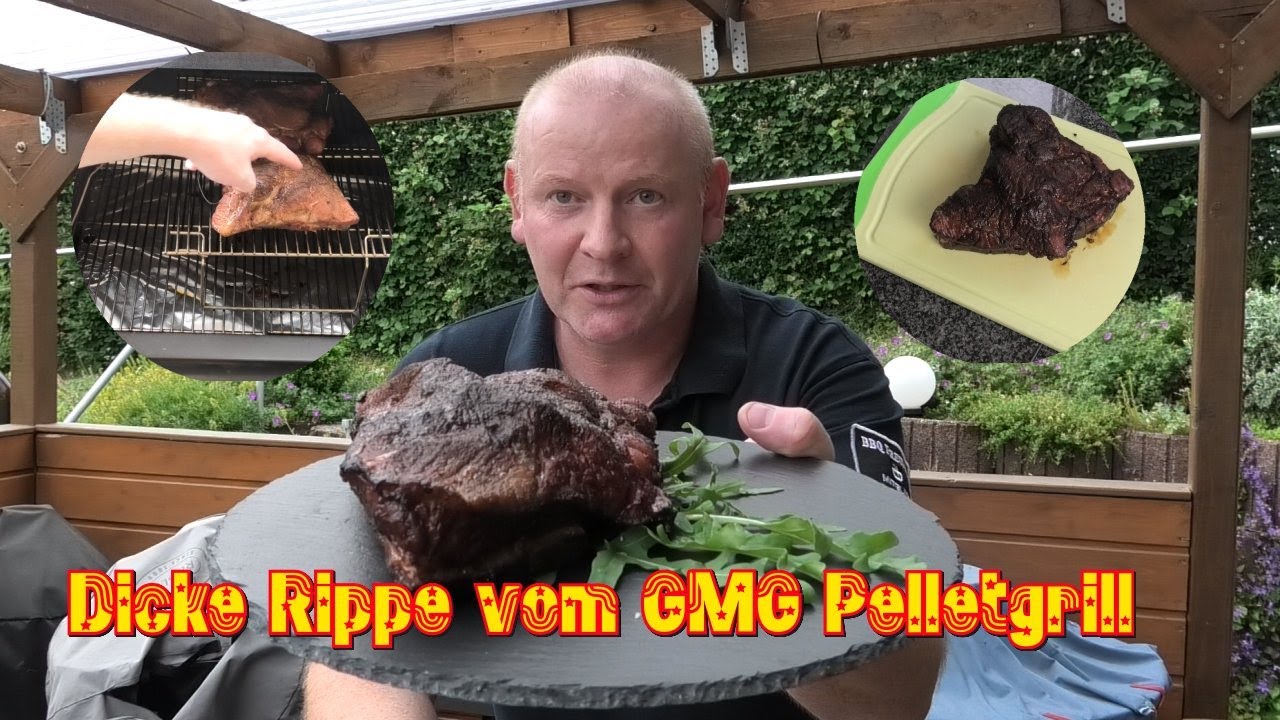 Dicke Rippe vom GMG Pelletgrill