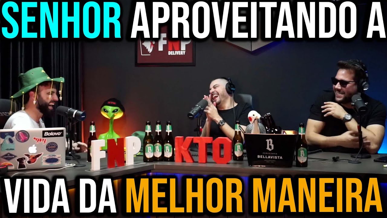 Senhor aproveitando a vida da Melhor Maneira