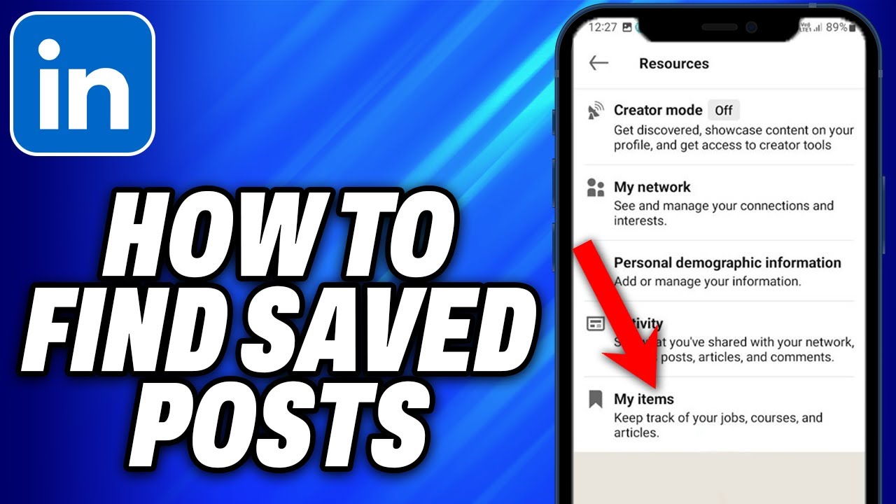 How To Find Saved Posts On Linkedin - Easy Fix