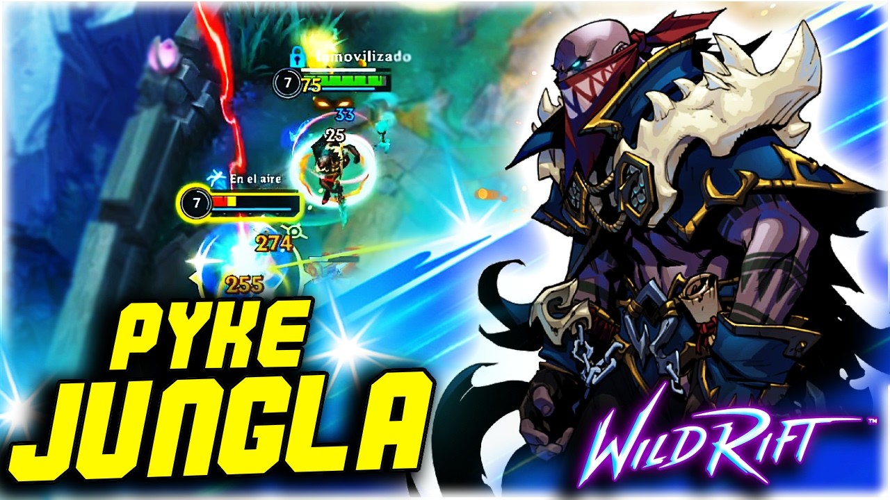 PYKE JUNGLA ESTA ROTISIMO EN WILD RIFT!!