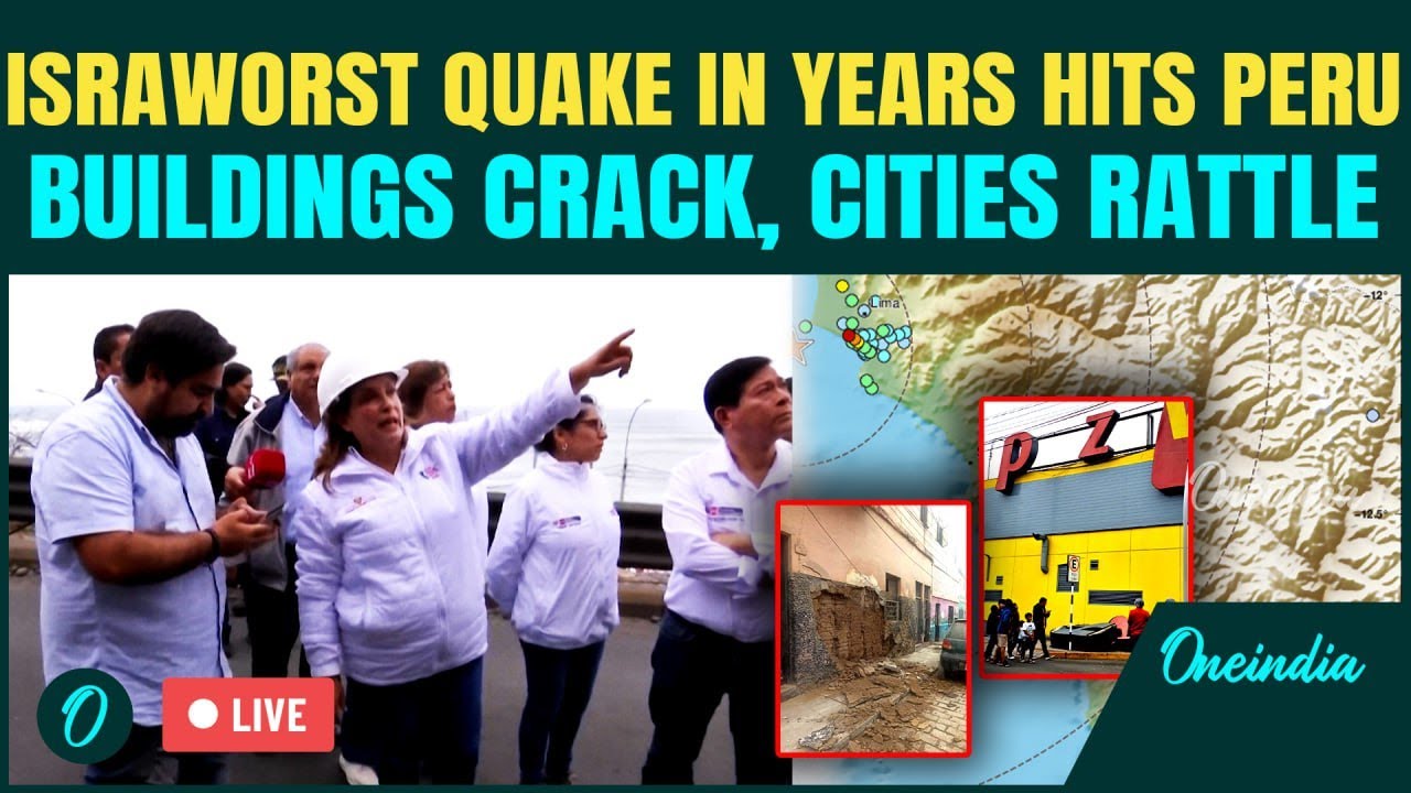 Peru Earthquake LIVE Videos: 6.1 Quake Turns Lima Into Dust Zone, Worst Shock Since 2021 Kills One