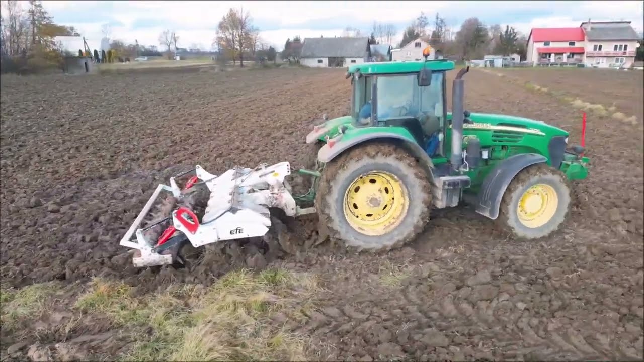 John Deere 7720 & pług dłutowy 7 łap