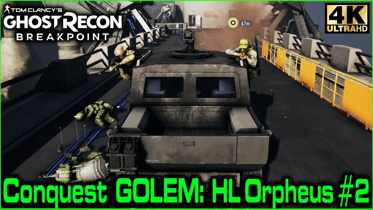 Ghost Recon Breakpoint HL Orpheus Region GOLEM Part 2! Operation Motherland Conquest No Commentary