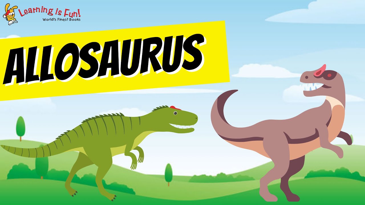 Allosaurus | Dinosaur Facts | Trivia Time | Kids