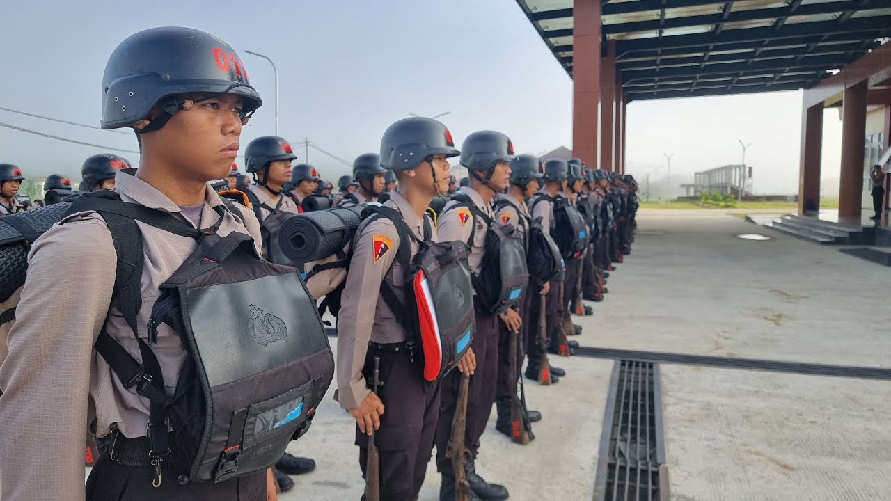 Apel Batalyon A Diktukba Polri AK-49