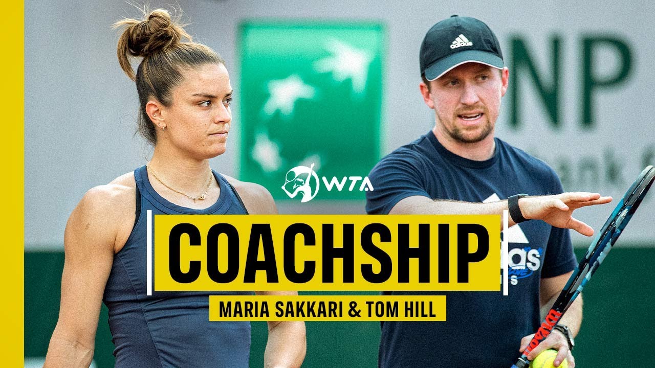 Maria Sakkari & coach Tom Hill take on COACHSHIP 🤝