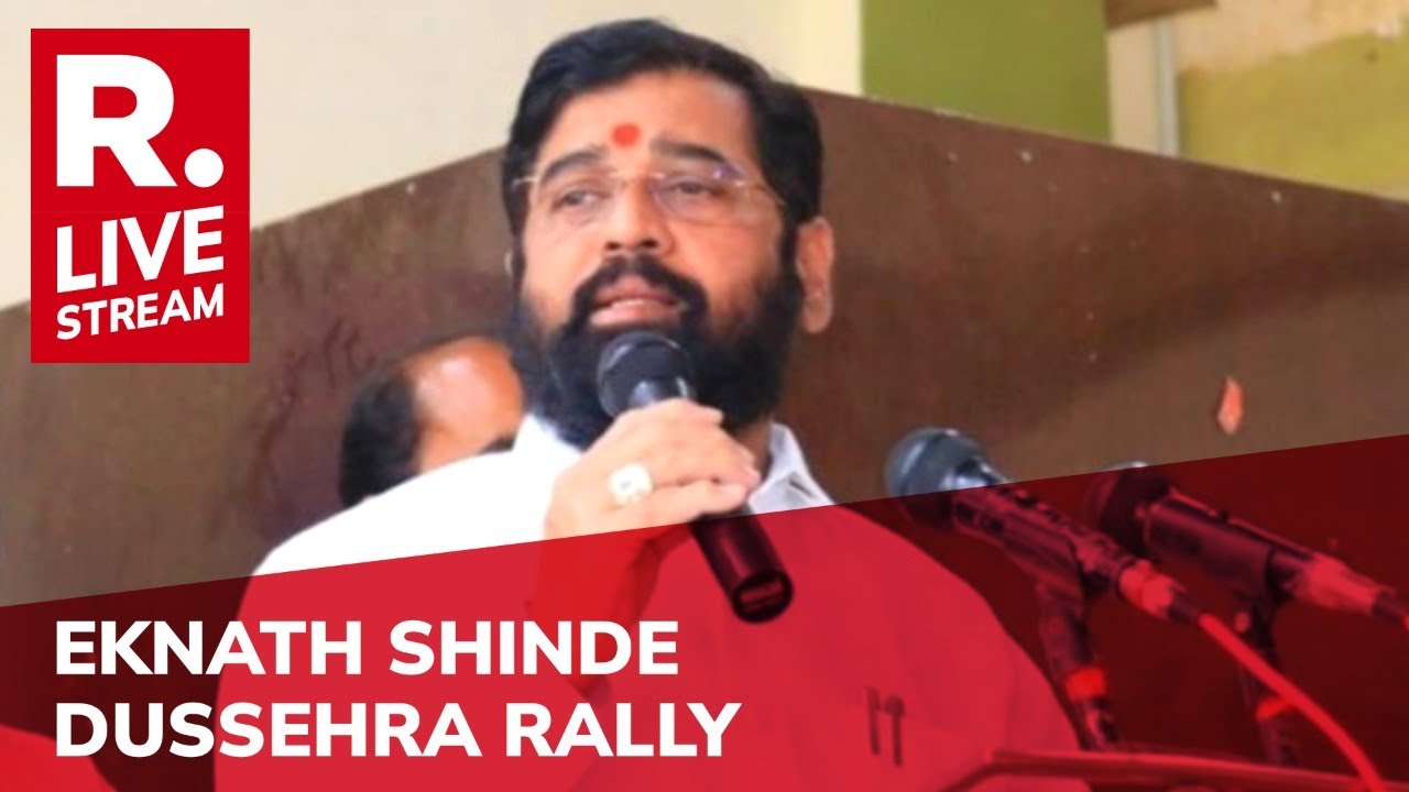 LIVE: Eknath Shinde Dussehra Rally Live | Shinde Attacks Uddhav Before Rally | Mega Dussehra Show