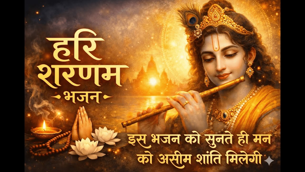 “हरि शरणम्  हरि शरणम् भजन” #bhajan #krishnabhajan #krishnabhakti  #peacefulbhajan
