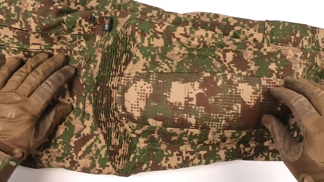 Combat pants UATAC Gen 5.4 with knee pads | Khyzhak Pixel