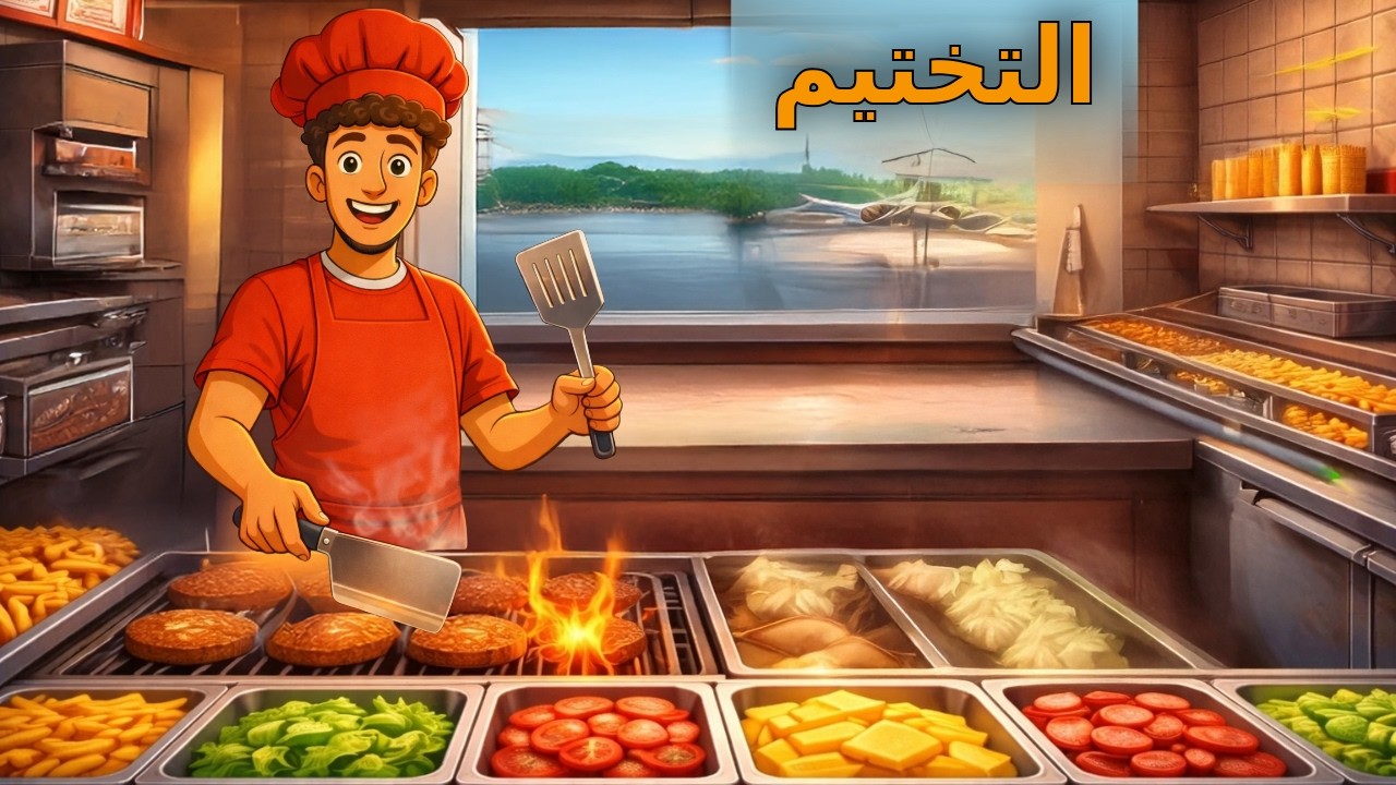 تختيم مطعم البرجر 🤯🤯 4# | 🍔🍔 Burger Simulator 